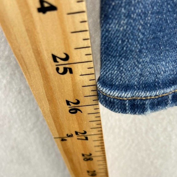 Agolde Luxury boho preppy core chic grunge oversized Jeans Size 25 Distressed - Picture 9 of 15